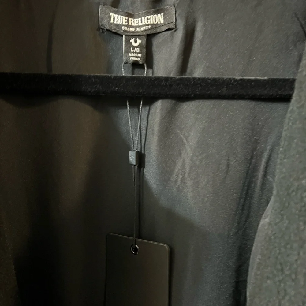 True Religion Mens Bomber Jacket - Picture 10 of 13